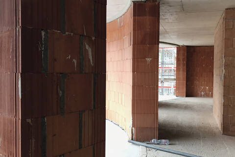Eindruck von der Baustelle