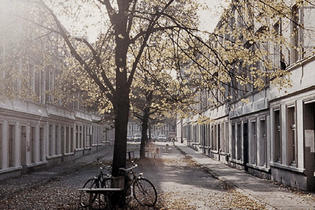 Wohnstrasse in Hamburg-Falkenried