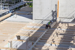 Eindruck von der Baustelle