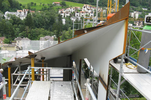 Eindruck von der Baustelle