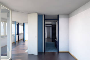 Visualisierung Wohnung - Schiebe-Falttüren