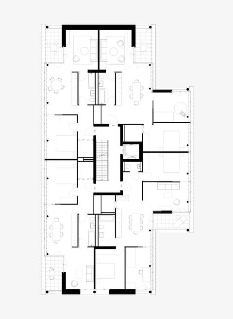 Grundriss Regelgeschoss