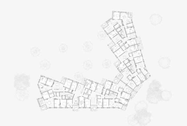 Grundriss Regelgeschoss