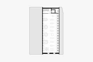 Mediathek in Alte Sennerei - Grundriss Obergeschoss